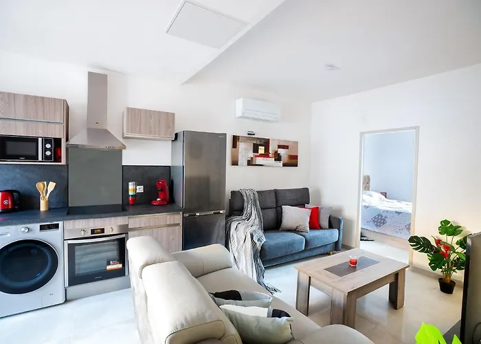 Superbe Appartement A 2 Pas Des Halles, Climatise, Terrasse, Garage