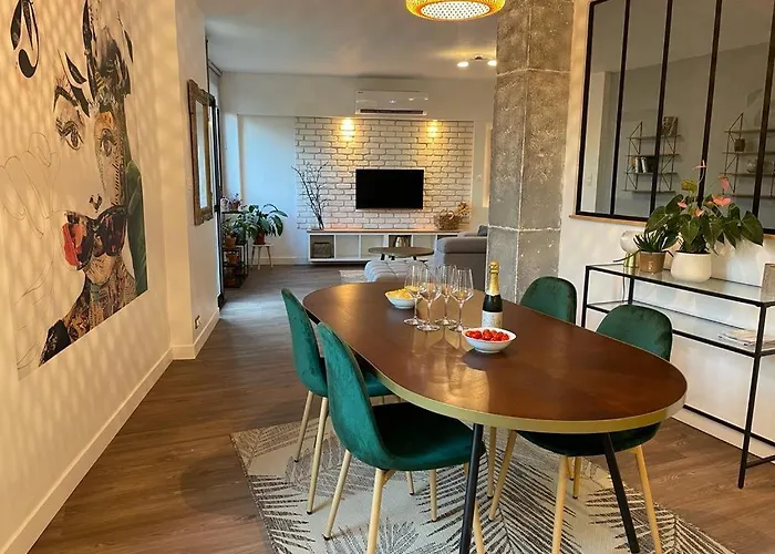Tres Bel Appartement Central, Au Calme Avec Balneo