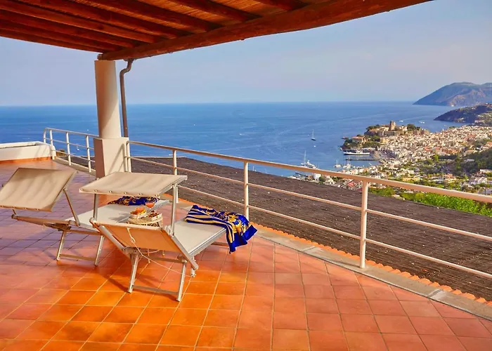 Casa Nostra, Stunning, Elegant Villa In Lipari With Pool
