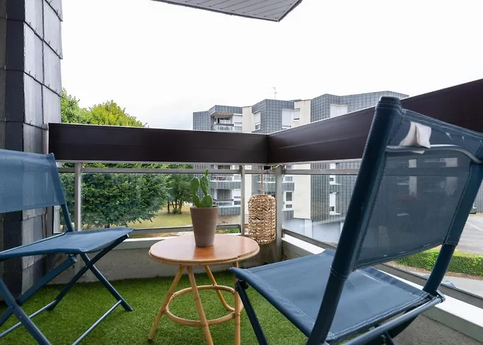 L'Artistik - Appartement 5 Min A Pied Du Port Et Parking Prive