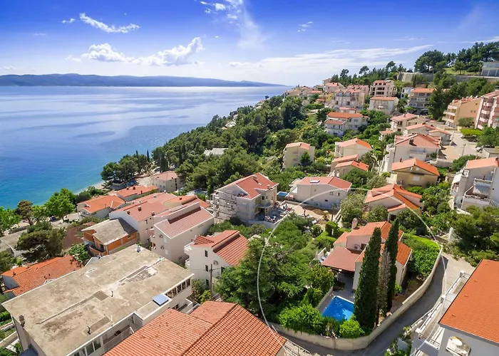 Villa Skalinada - Pool, Sea View & Private Path To Beach I Baska Voda