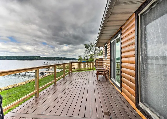 Dock & Fire Pit: Shamineau Lake Retreat!
