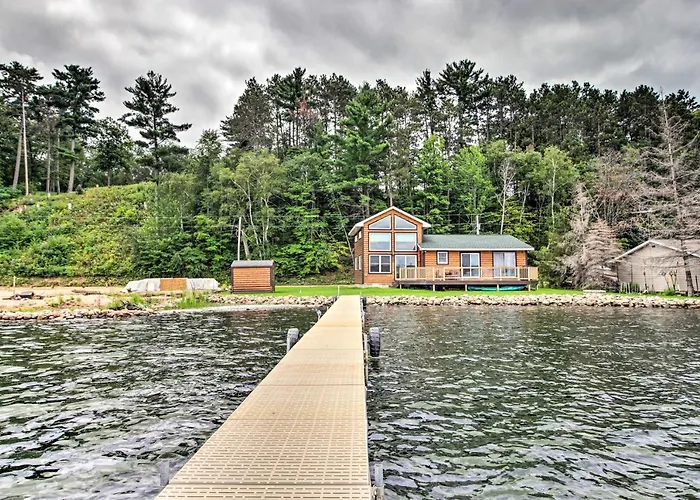 Dock & Fire Pit: Shamineau Lake Retreat!