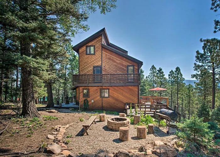 Hot Tub, Game Room: Spacious Angel Fire Retreat!