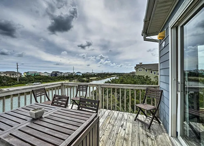 Avon Home On The Channel W/ Deck & Views!