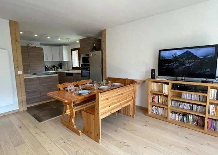 Spacieux 4 Pieces Avec Parking Et Vue Imprenable A Praz-Sur-Arly