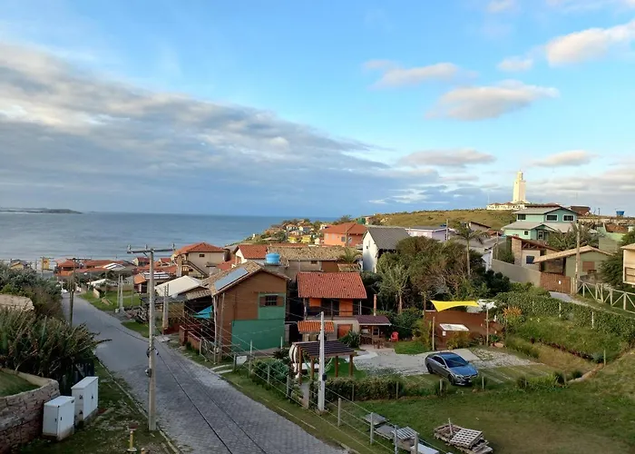 Apto com vista para o mar e o farol - loft 323