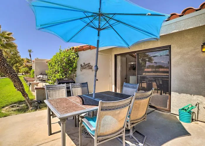 Patio, Grill + Resort Perks: Palm Desert Home