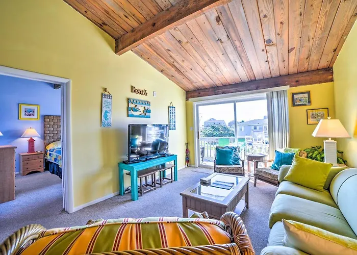 Coastal Atlantic Beach Duplex < 1 Mi To Boardwalk!