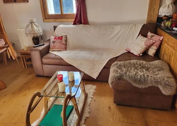 Magnifique Appartement: Panoramic Cirque de Flaine Terrace Retreat