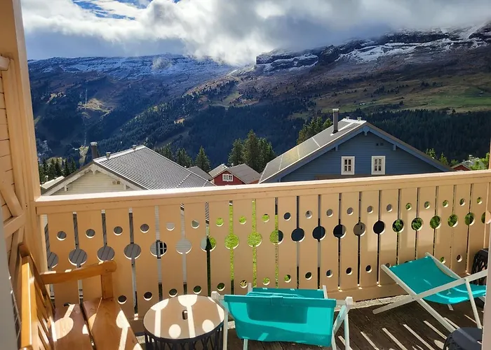 Magnifique Appartement: Panoramic Cirque de Flaine Terrace Retreat