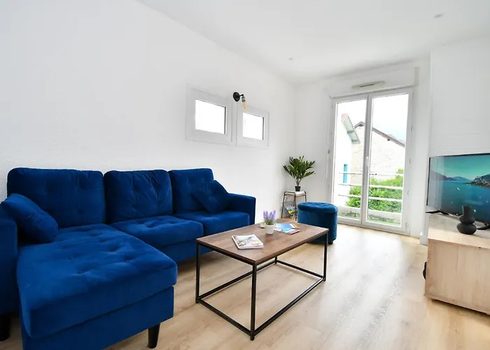 T2 Cosy En Centre-Ville Proche Du Lac Avec Balcon