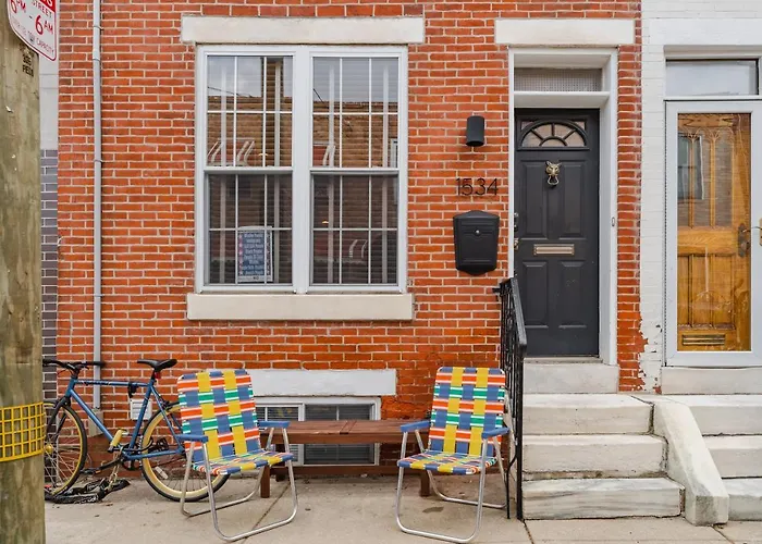Bedroom In Thoughtfully Decorated East Passyunk Home