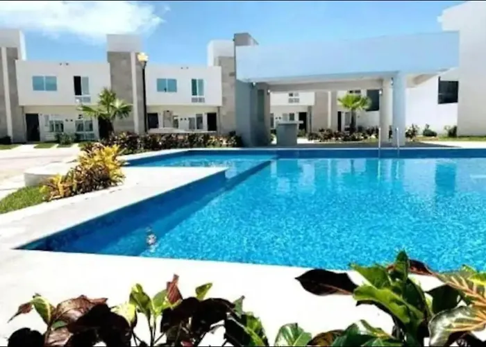 Casa En Dream Lagoons Alberca Y Wifi 150 Mbps