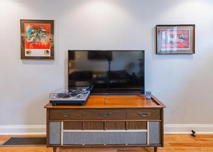Bedroom In Thoughtfully Decorated East Passyunk Home