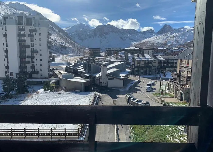 Studio Renove 2 Adultes 2 Enfants - Tignes Lavachet - Vue Montagne Plein Sud