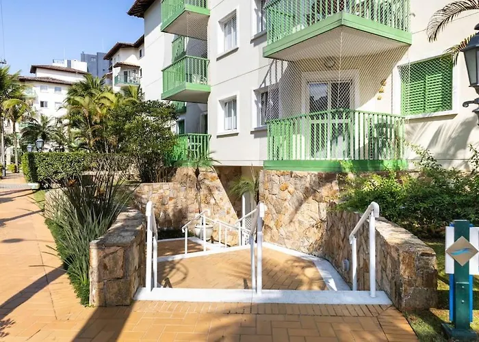 RIVIERA DE SAO LOURENÇO, CONDO ACQUA A 0,5 MIN DA PRAIA - estilo resort! Lindo apto com ar condicionado e wifi