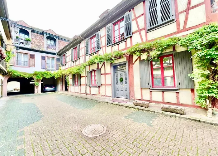 Colmar - Le Nichoir - Centre Historique - Parking Gratuit - Box Velo & Poussette