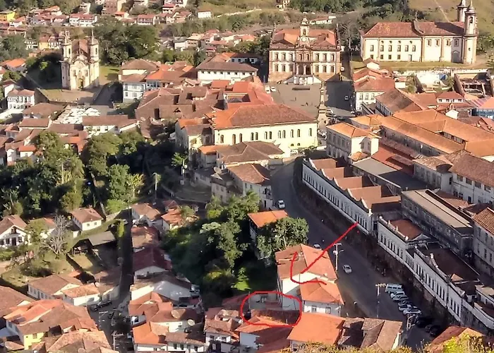Suíte em Hospedaria no Centro Histórico