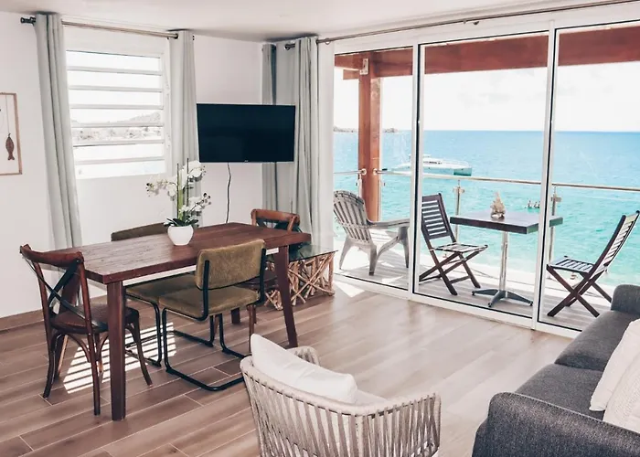 Paradise View 1 Bed-Room Water Front Studio At Grand Case