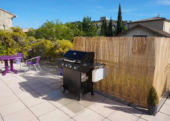 Appartement Avec Tres Grande Terrasse Privee Plein Sud Et Vue Chateau