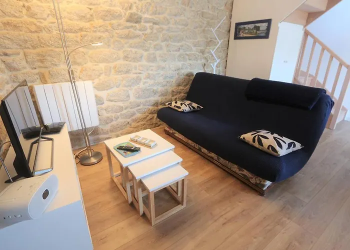 Combrit Sainte-Marine: T2 Duplex Renove Avec Jardin Prive Et Vue Sur Port
