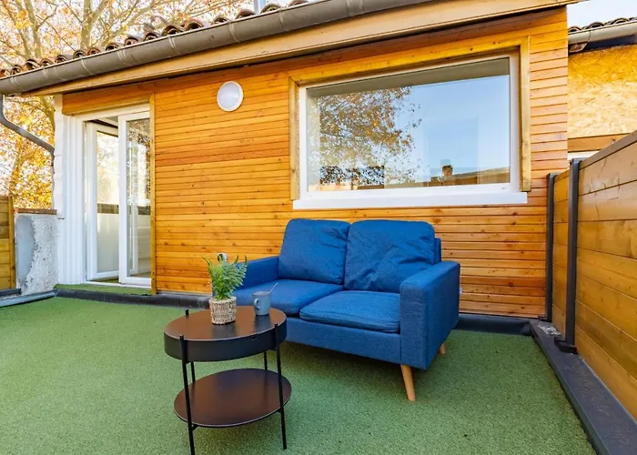 Le Toit Terrasse Proche Commodites Parking Facile
