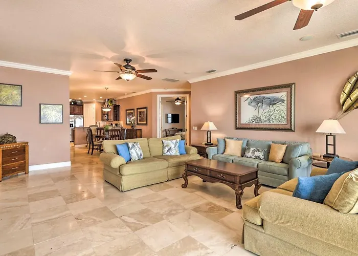 Riverfront Titusville Home W/ Pool + Pickleball!