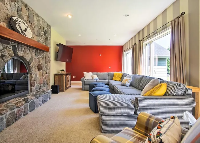 Hot Tub & Sauna! 7-Acre Coastal Michigan Home