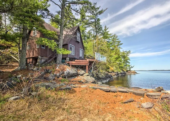 Boat Dock & Beach: Charming Stop Island Cabin