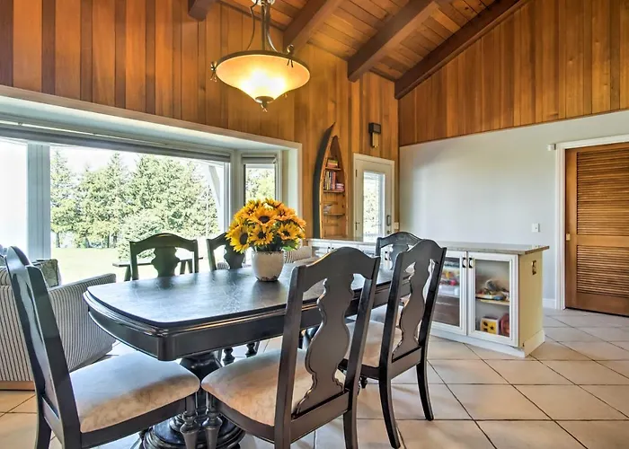 Hot Tub & Sauna! 7-Acre Coastal Michigan Home