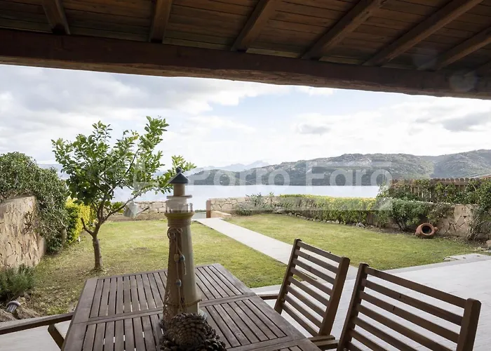 L324 - Bilocale Con Giardino E Vista Mare Panoramica A Porto Mannu