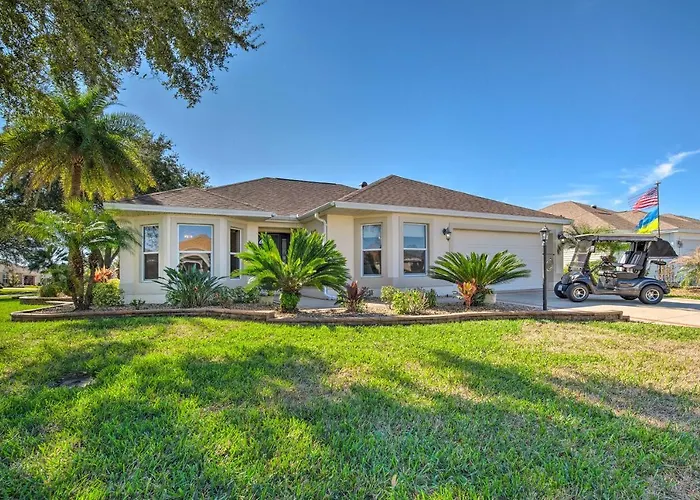 Sunny Home W/ Golf Cart In The Villages!