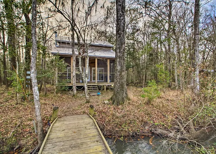 Secluded Santee River Island Retreat W/ Dock!