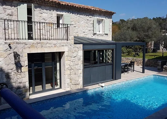 Mougins Mas Lumineux Vue Sur Le Village