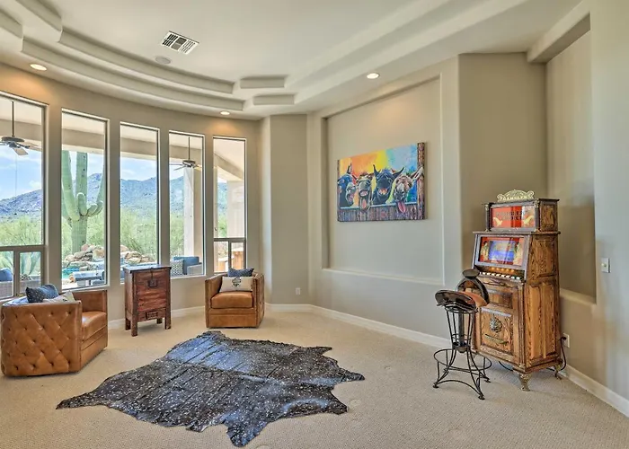 Infinity Pool: Stunning Home In Cave Creek!
