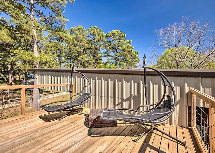 Rooftop Deck + Lake Cabin W/ Swim-Dock