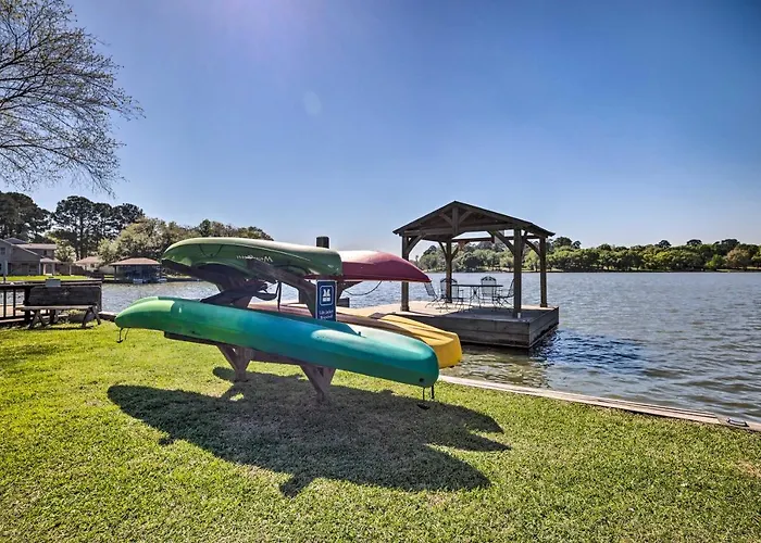 Rooftop Deck + Lake Cabin W/ Swim-Dock