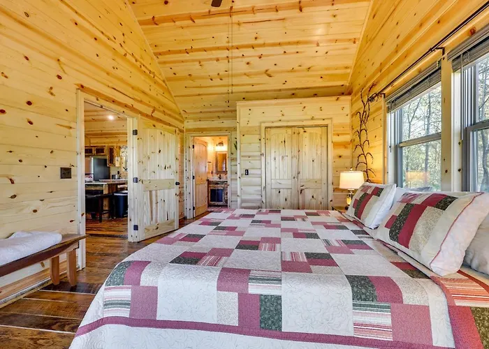 Mountain View & Fire Pit: Updated Murphy Cabin!