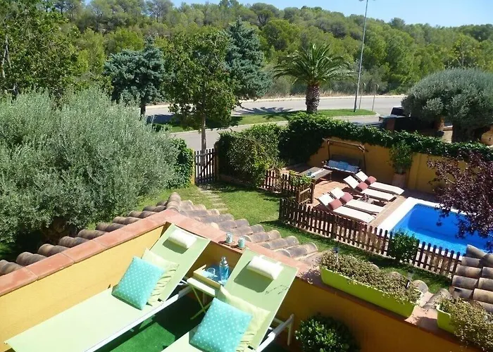 Preciosa Villa Cerca Playa Gran Jardin Piscina Privada Vallada Y Barbacoa Wifi