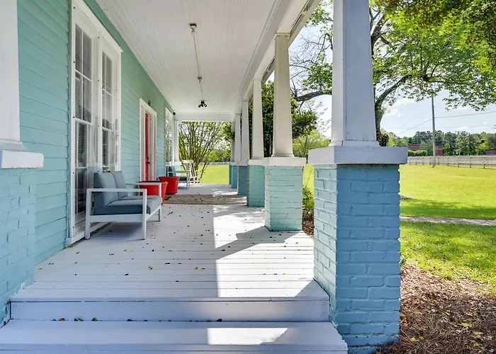 Grand Historic Home W/ Yard & Deck In High Point!