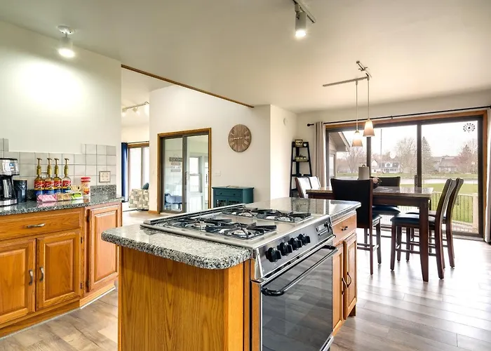Cadillac Vacation Rental W/ Dock On Lake Mitchell!