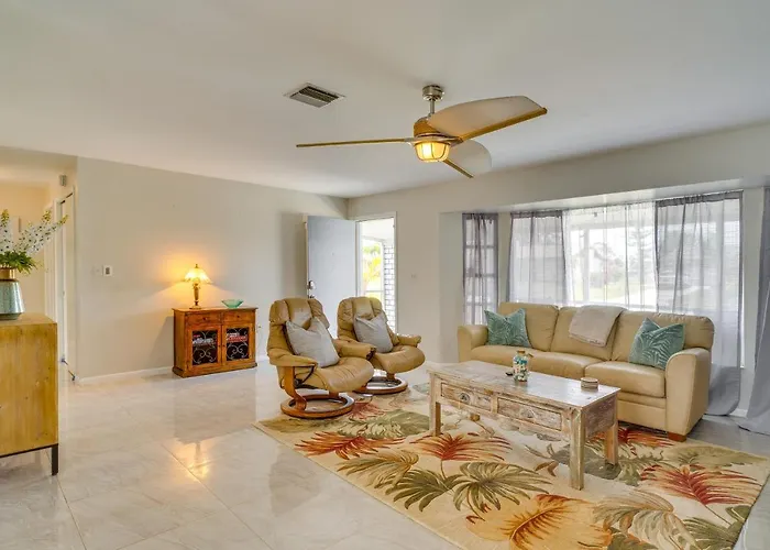 Heated Pool: Canal-Front Rotonda West Retreat