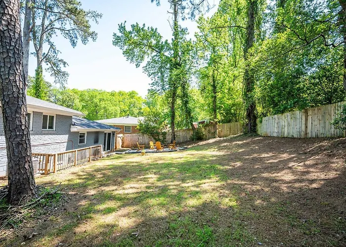 New Spacious Decatur Oasis W Fire Pit, Mins To Atl