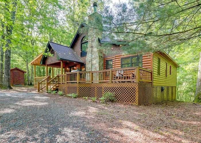 Mineral Bluff Cabin: Hot Tub, Pets, & Peace