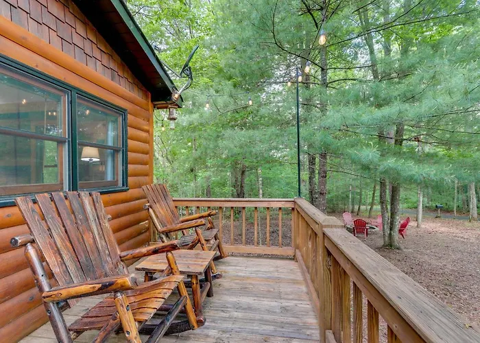 Mineral Bluff Cabin: Hot Tub, Pets, & Peace