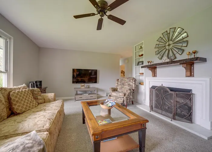 Centrally Located Brevard Home W/ Deck & Fire Pit!