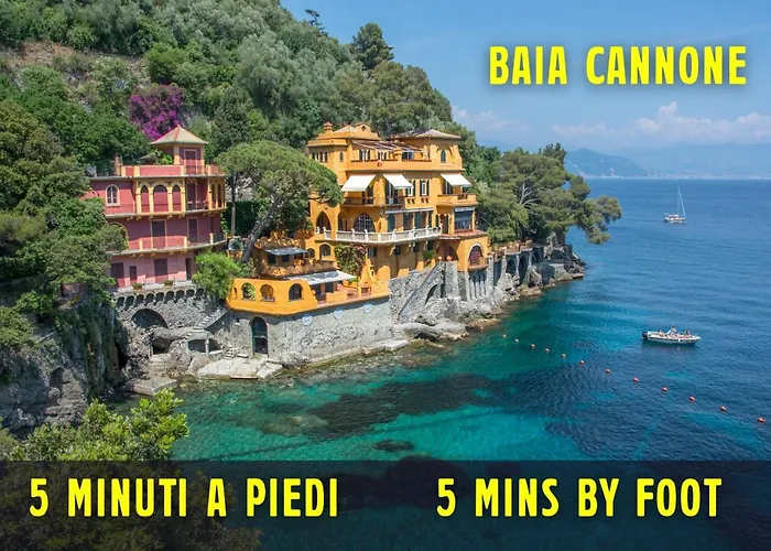 Portofino'S Little Nest Con Parcheggio Wi-Fi E Aria Condizionata