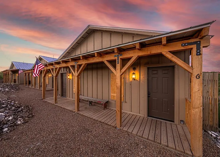 Miners Cabin #2 - King Bed - Accessible Room - Private Balcony