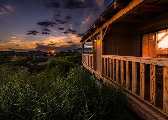 -Pet Friendly- Miners Cabin #6 - King Bed With Private Balcony